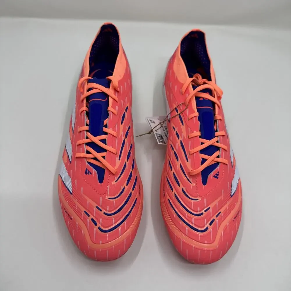 Adidas Predator Elite FG Soccer Cleats “Coral Blaze Pack” (JI1083) Mens 8.5 NEW